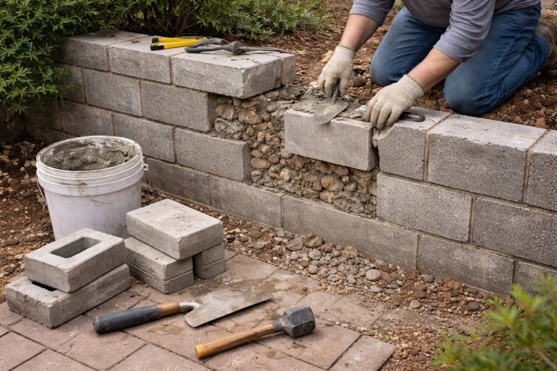 Block Wall Repair in Adel, GA
