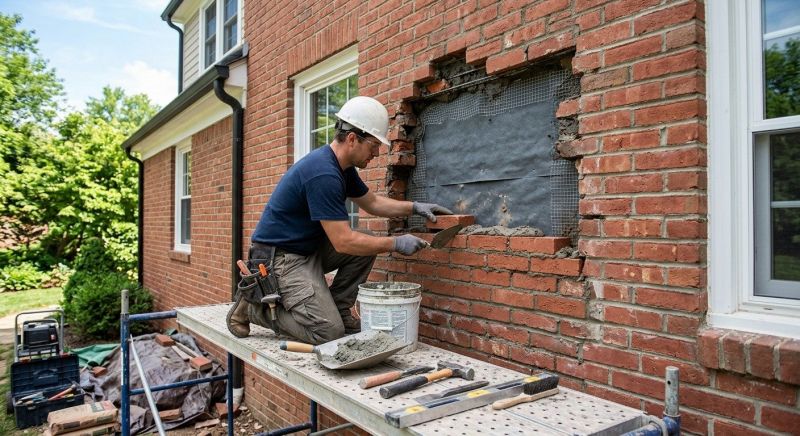 Brick Flatwork Repair in Hahira, GA