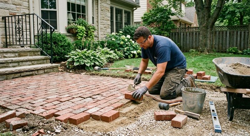 Brick Hardscape Repair in Valdosta, GA