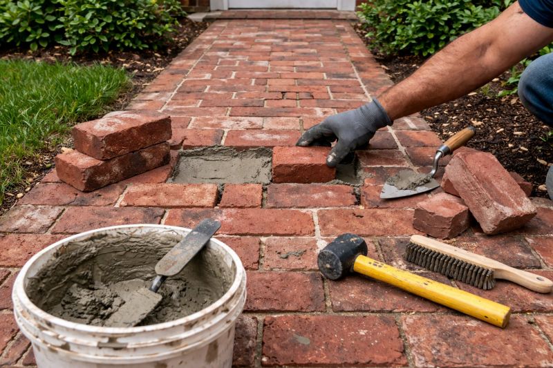 Brick Pathway Repair in Valdosta, GA
