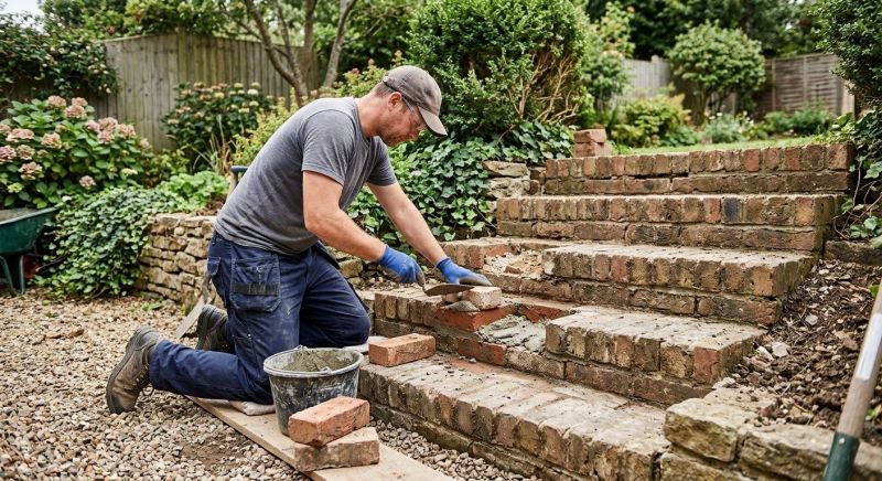 Brick Stairs Repair in Lakeland, GA