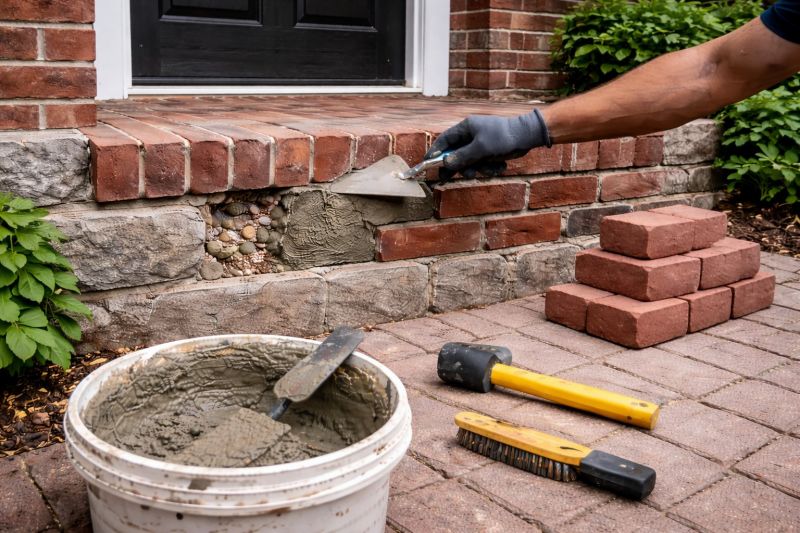Brick Stoop Repair in Valdosta, GA