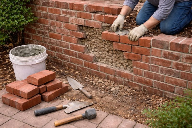 Brick Wall Repair in Valdosta, GA