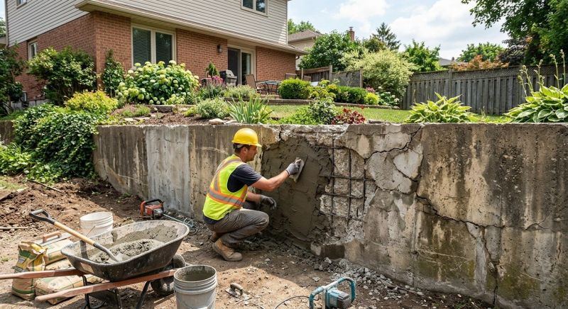 Retaining Wall Repair in Adel, GA