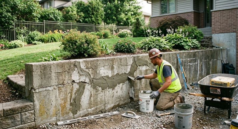 Retaining Wall Repair in Valdosta, GA